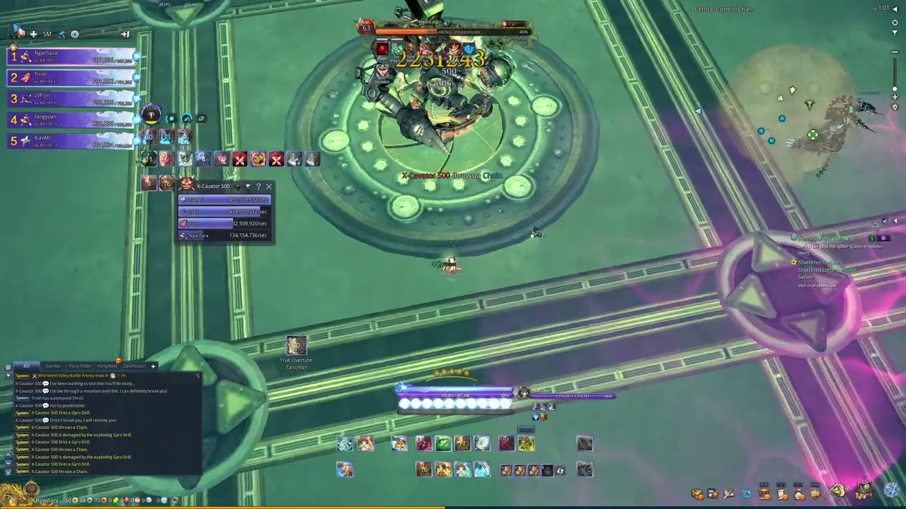 [BNS SE] Hangar 0 Boss 1 | Summoner | Tank + Block PoV