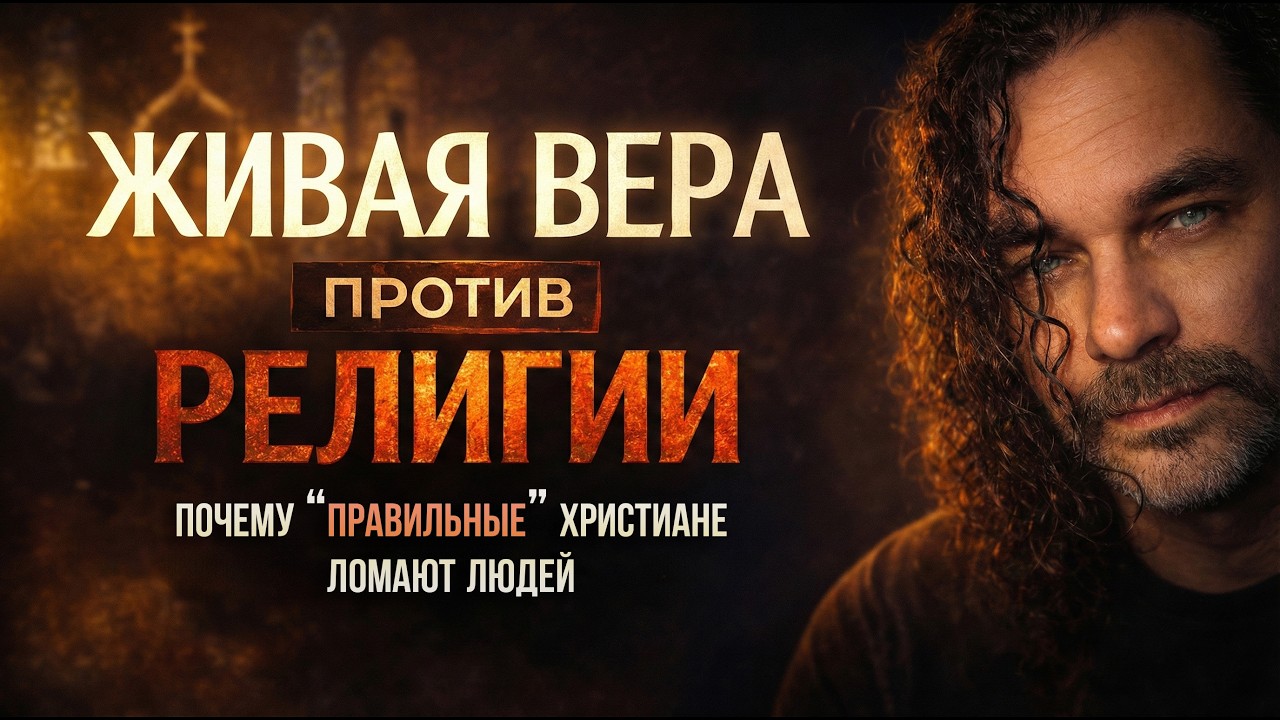 ЖИВАЯ ВЕРА против РЕЛИГИИ: почему “правильные” христиане ломают людей
