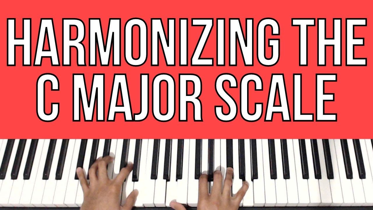 Harmonizing the C Major Scale | Piano Tutorial