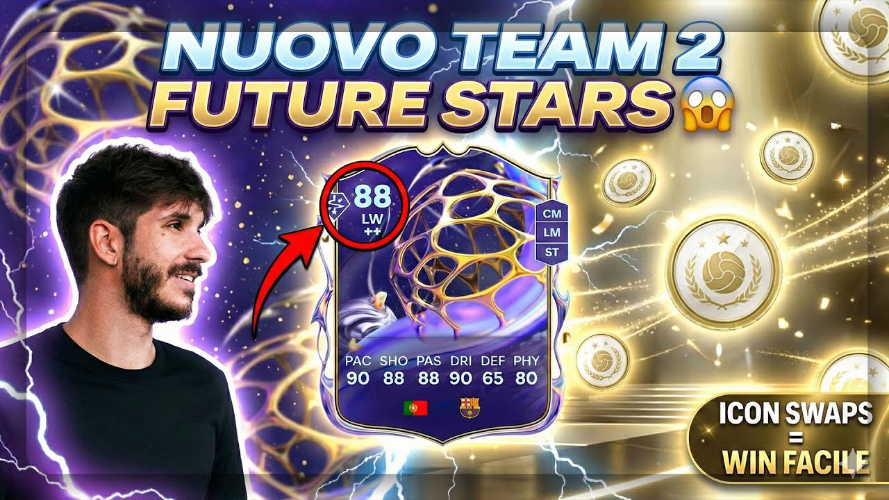 ECCO I NUOVI FUTURE STARS TEAM 2! LEAK E COME VINCERE LE ICON SWAP FACILMENTE CIT...
