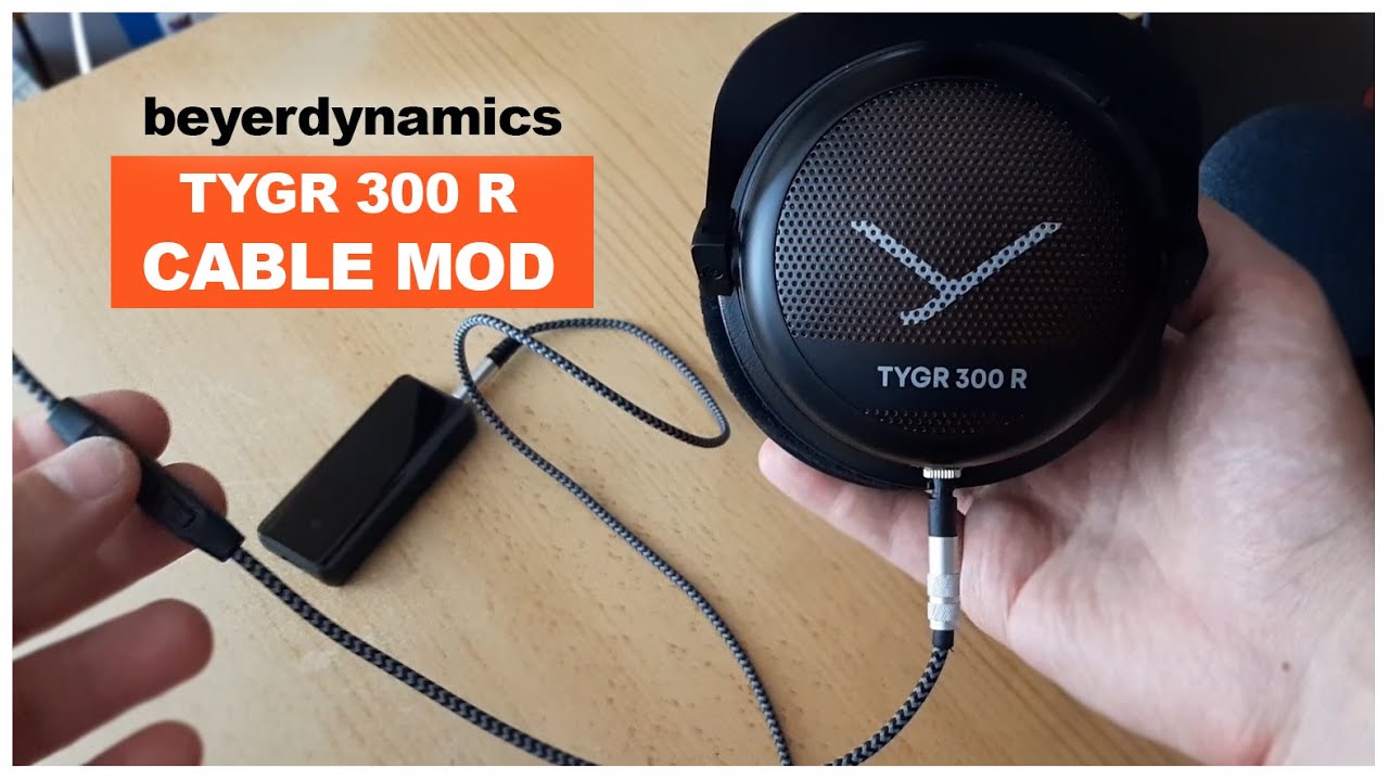 ***CABLE MOD*** for: Beyerdynamics TYGR 300R