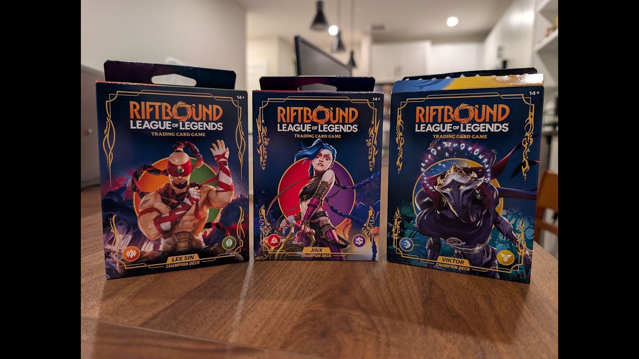 Riftbound Starter Deck Unboxing!