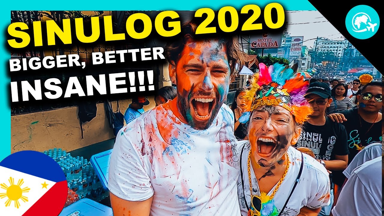 SINULOG Festival 2020 Philippines is INSANE! Much BETTER than HOLI!