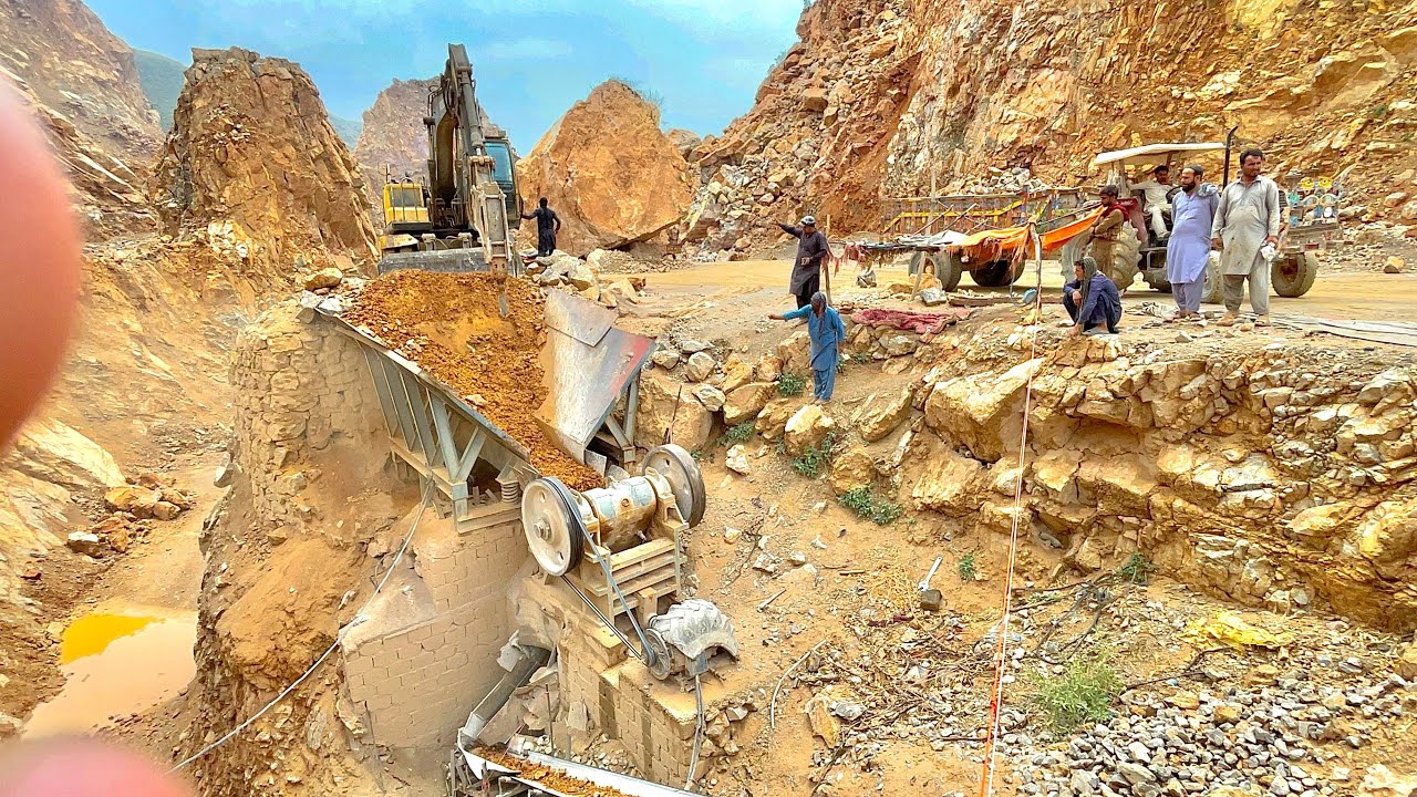 Watch Full Video: Incredible Work By Quarry Rock Jaw Crusher Machine: Jaw Crusher Repair: #crusher