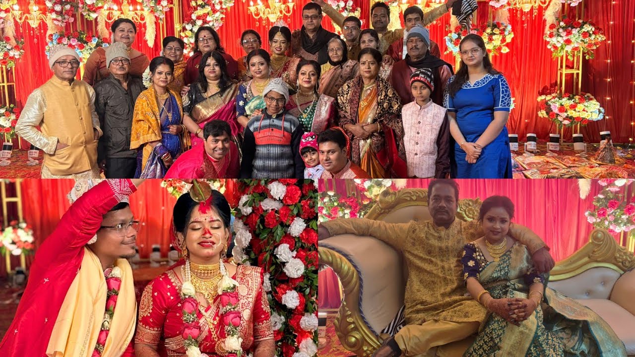 বিয়ে বাড়ি মানেই নাচ গান আনন্দ হুল্লোড় করা, পুরো বিয়ে না দেখেই চলে আসতে হলো। || Bengali vlog ||