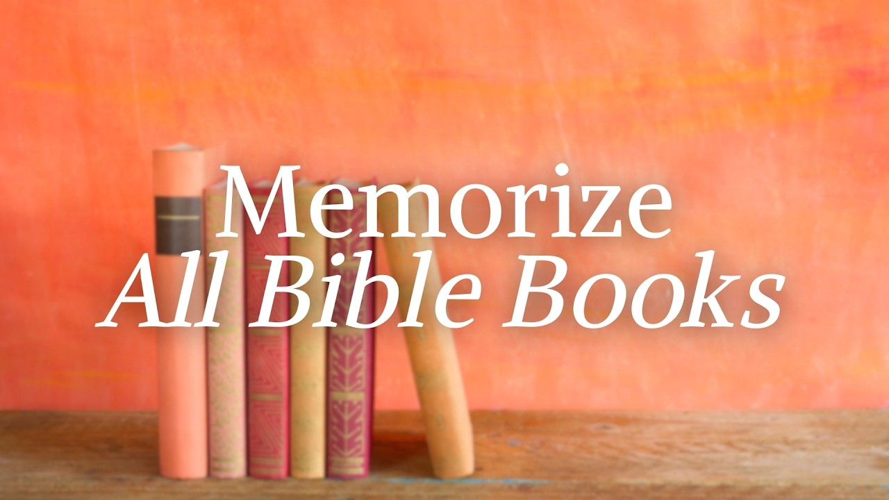 🎵  Memorize All Books of the Bible | Scripture Song | Christian Music