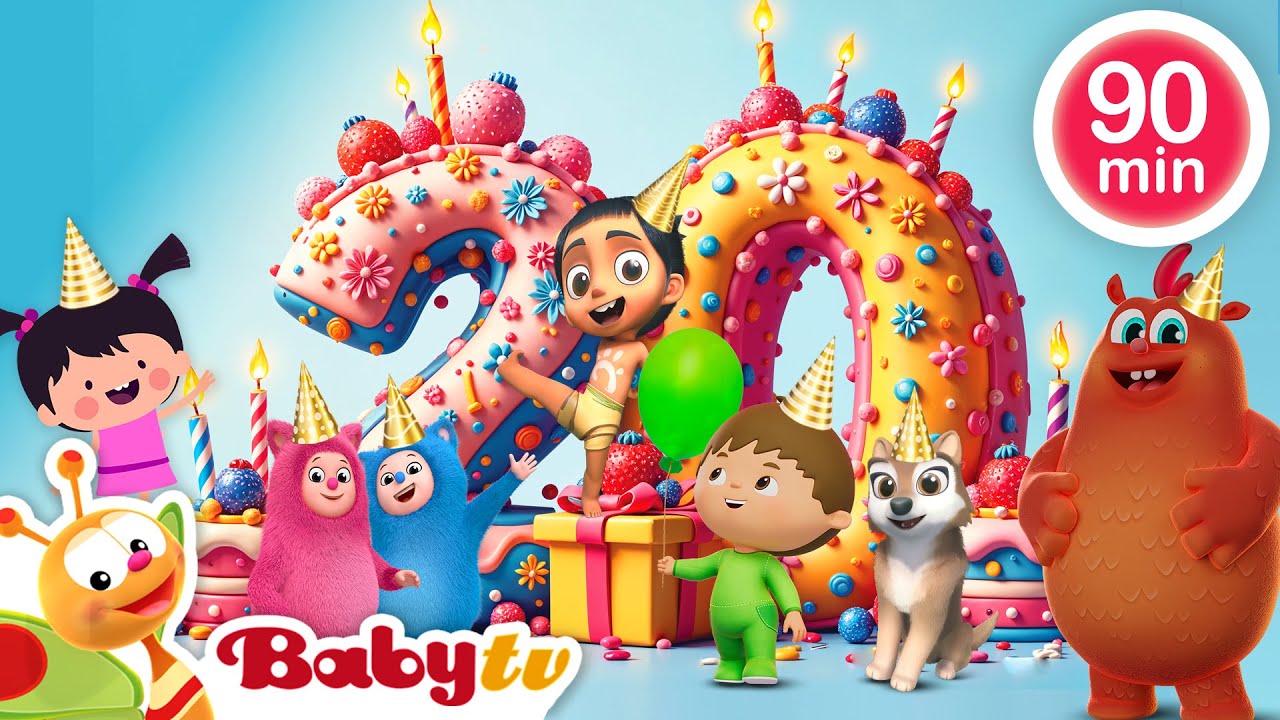 Joyeux anniversaire, BabyTV ! 🎂 Célébrez 20 ans de plaisir et de sourires ! 🎉🥳 @BabyTVFR
