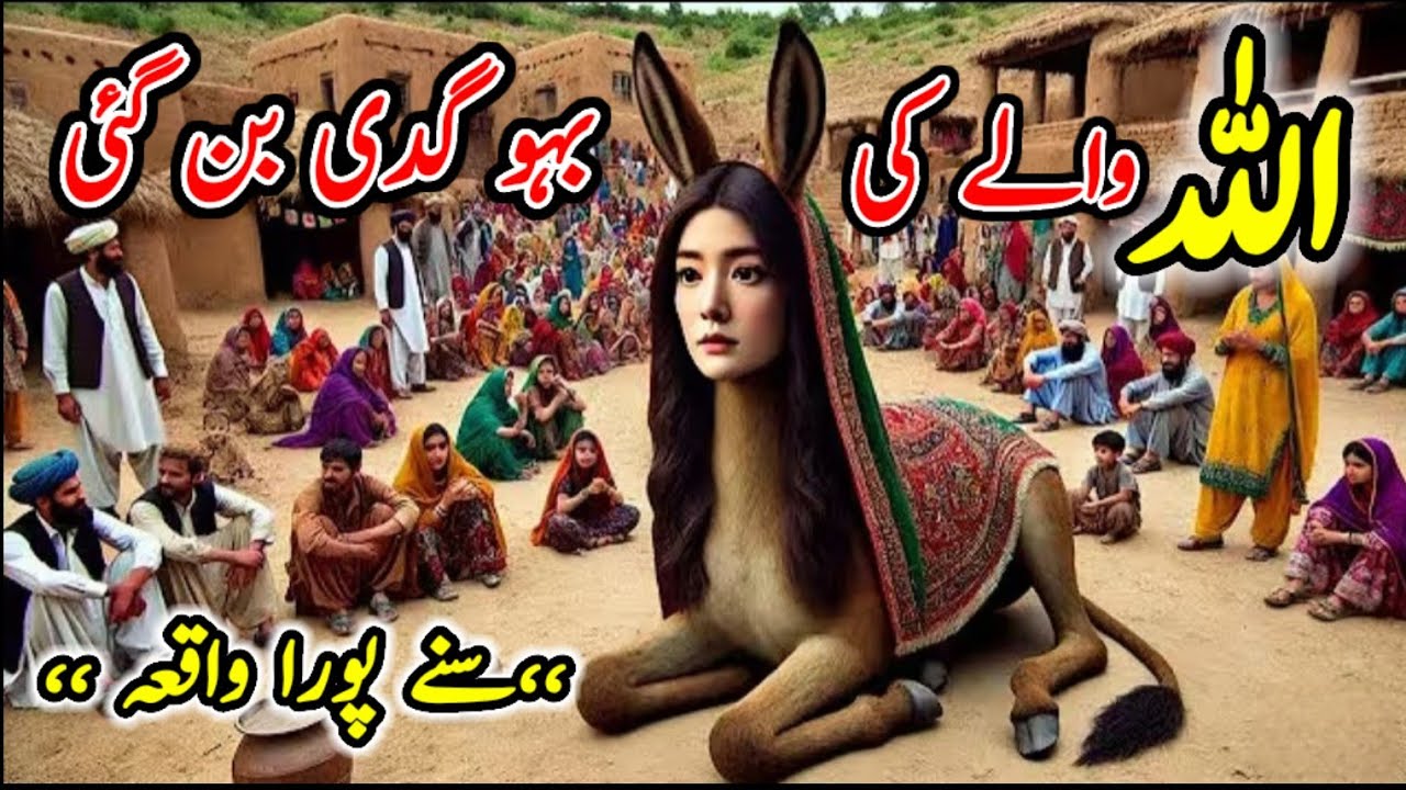 Allah Wale Ki Bahu Gadhi Ban Gai| ibratnak Islamic Waqia| اللہ کی قدرت کا حیرت انگیز واقعہ |