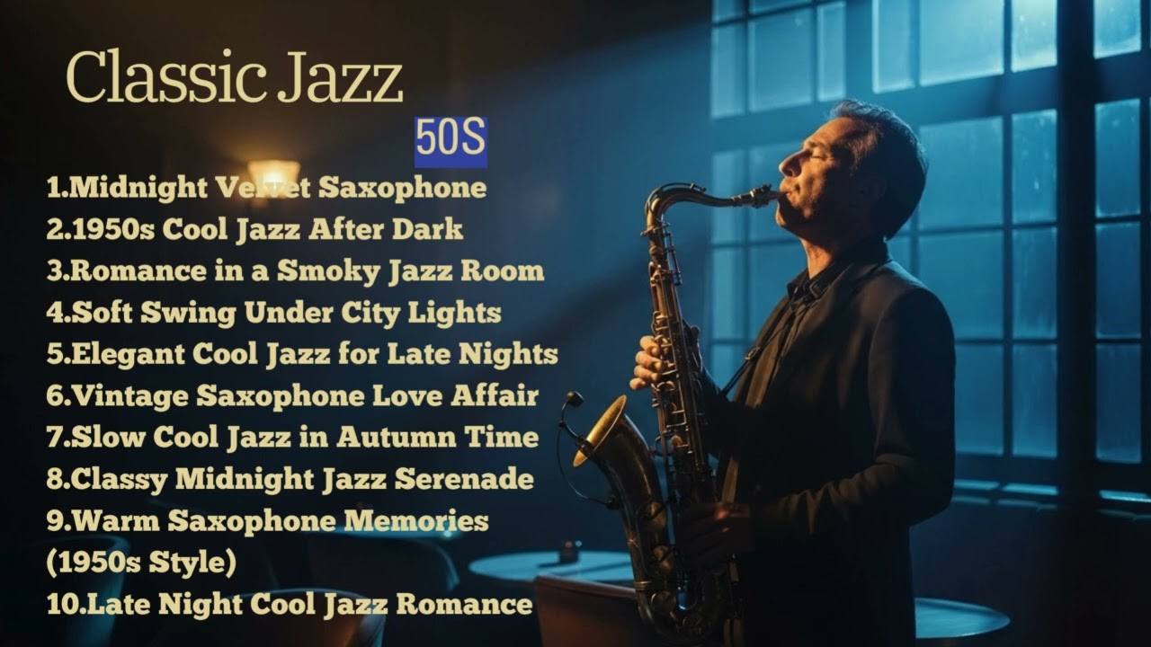 Smooth Jazz Evening | Relaxing Classic Jazz for Nighttime