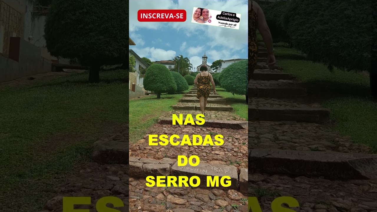 NAS ESCADARIAS DE SERRO MG  #turismo #serro #serromg