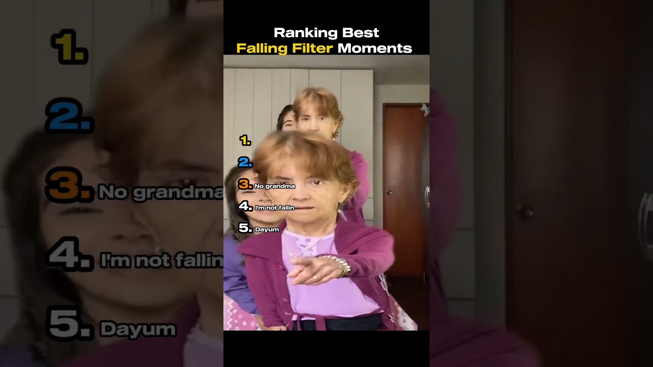 Ranking Funniest Falling Filter Moments
