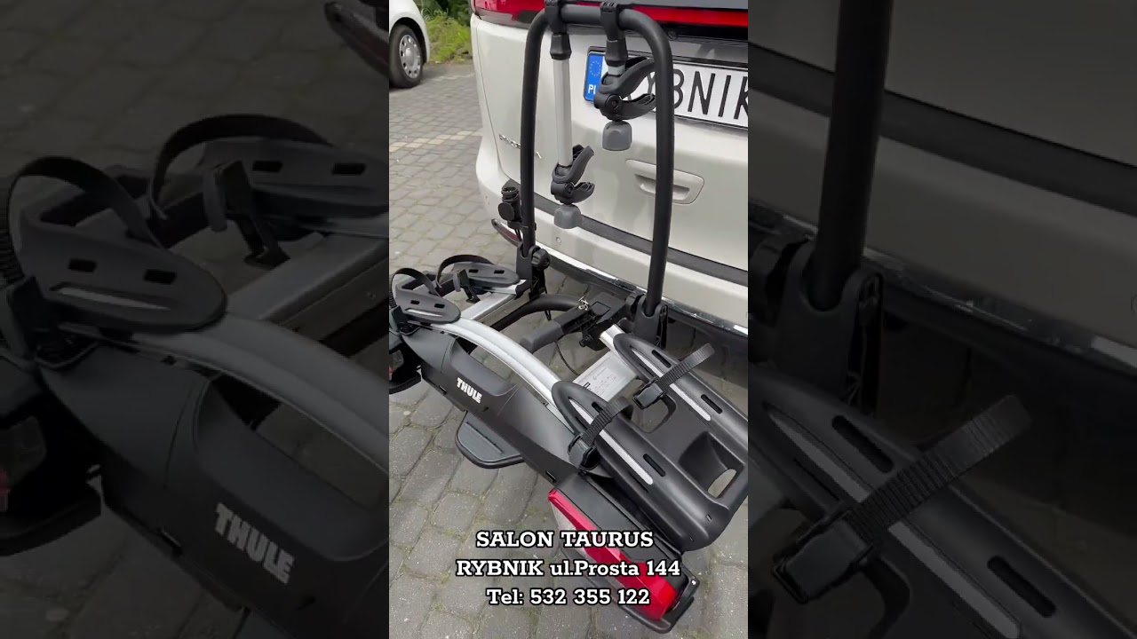 Montaż platformy rowerowej na kulę haka - Thule VeloCompakt
