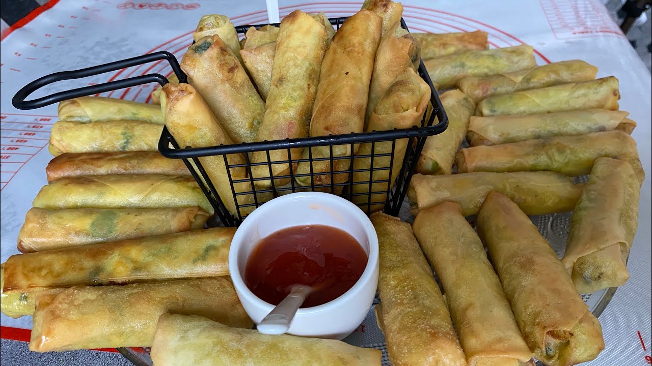 Mini kip loempia’s (iftar hapjes )😍👍😋