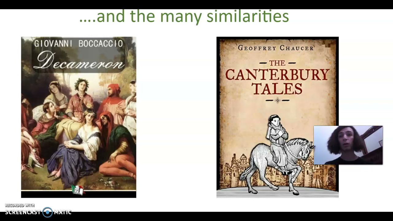Chaucer/Boccaccio