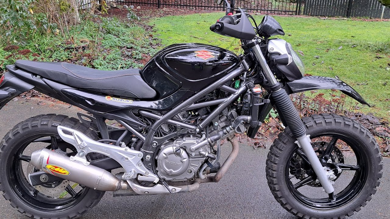 Sweet Suzuki SV650 Scrambler