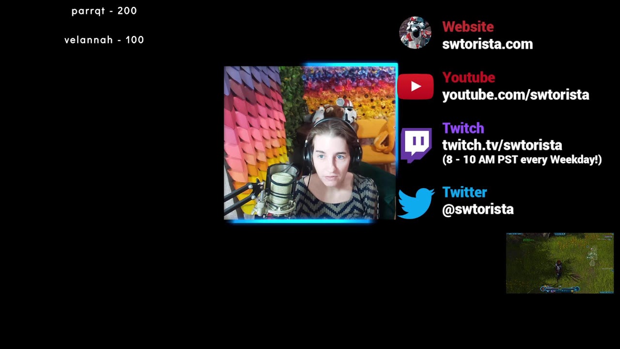 Swtorista Live - 💜 DROPS! Datacron Jumble