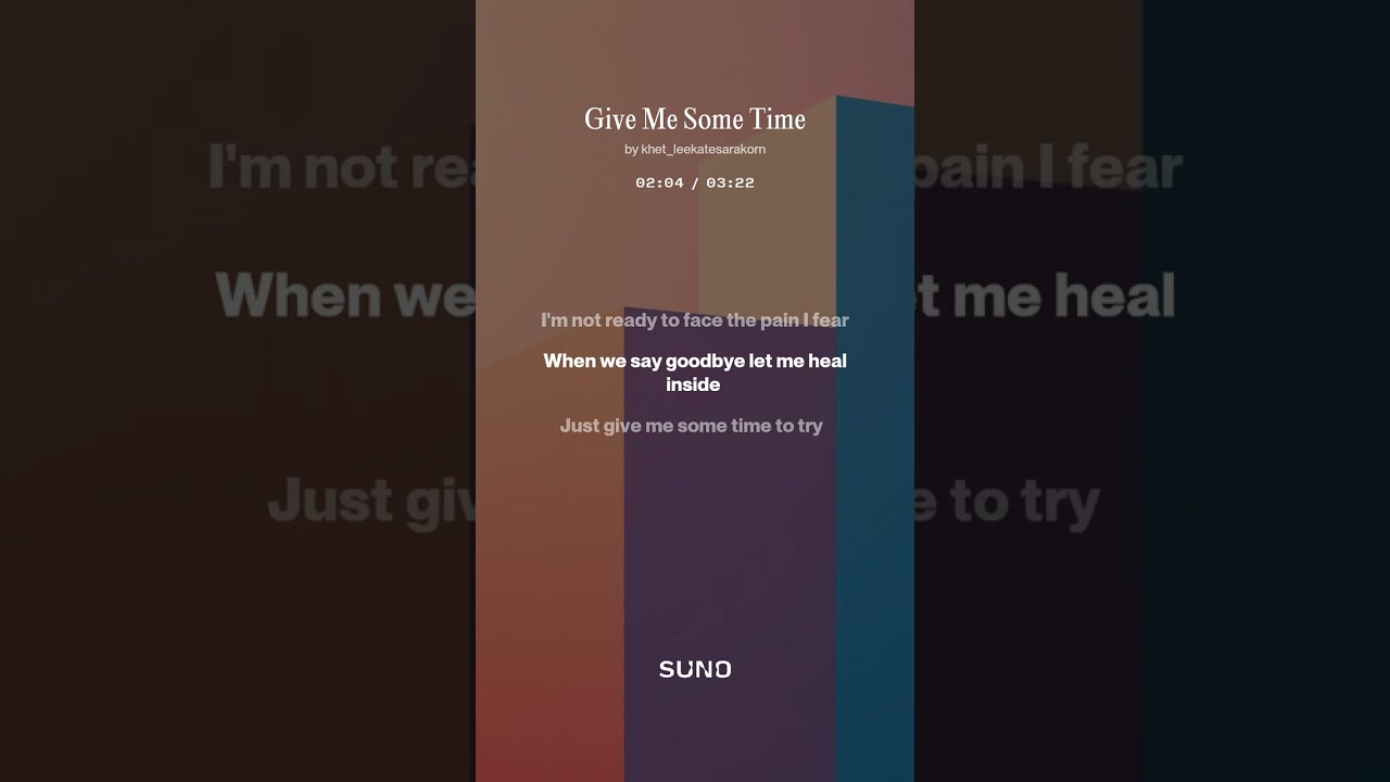 Give Me Some Time