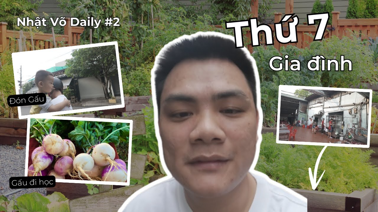 Thứ 7 cuối tuần, Cả nhà Nhật đi đón Gấu đi học về, sẵn đi chợ mua đồ ăn tối, nhưng không biết mua gì