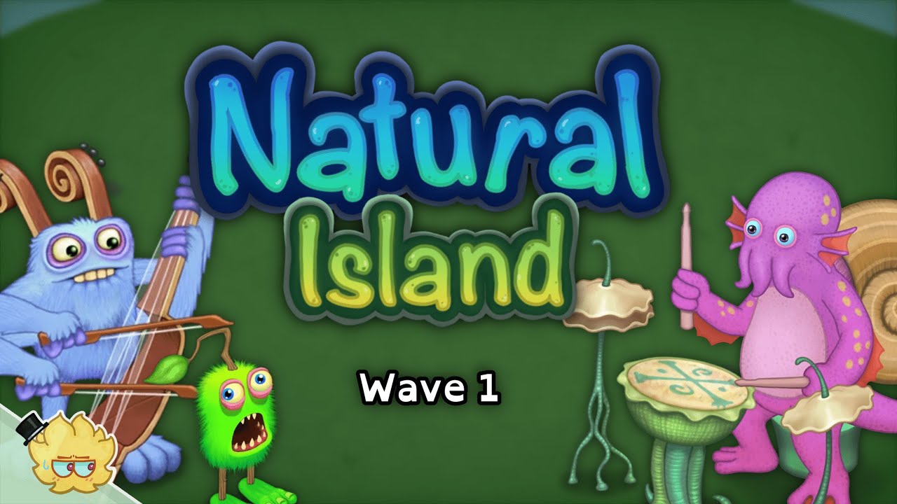 Natural Island - Wave 1 (ANIMATED) | My Singing Monsters