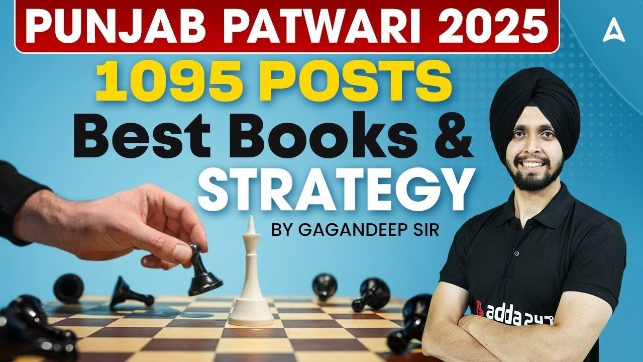 Punjab Patwari 2025 | Punjab Patwari Exam Preparation | Best Books & Strategy | By Gagan Sir
