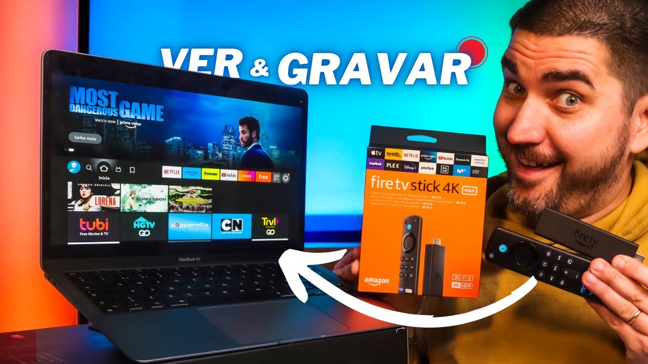 Placa de CAPTURA - Como FUNCIONA? Gravar Ecra Fire TV Stick 4K MAX
