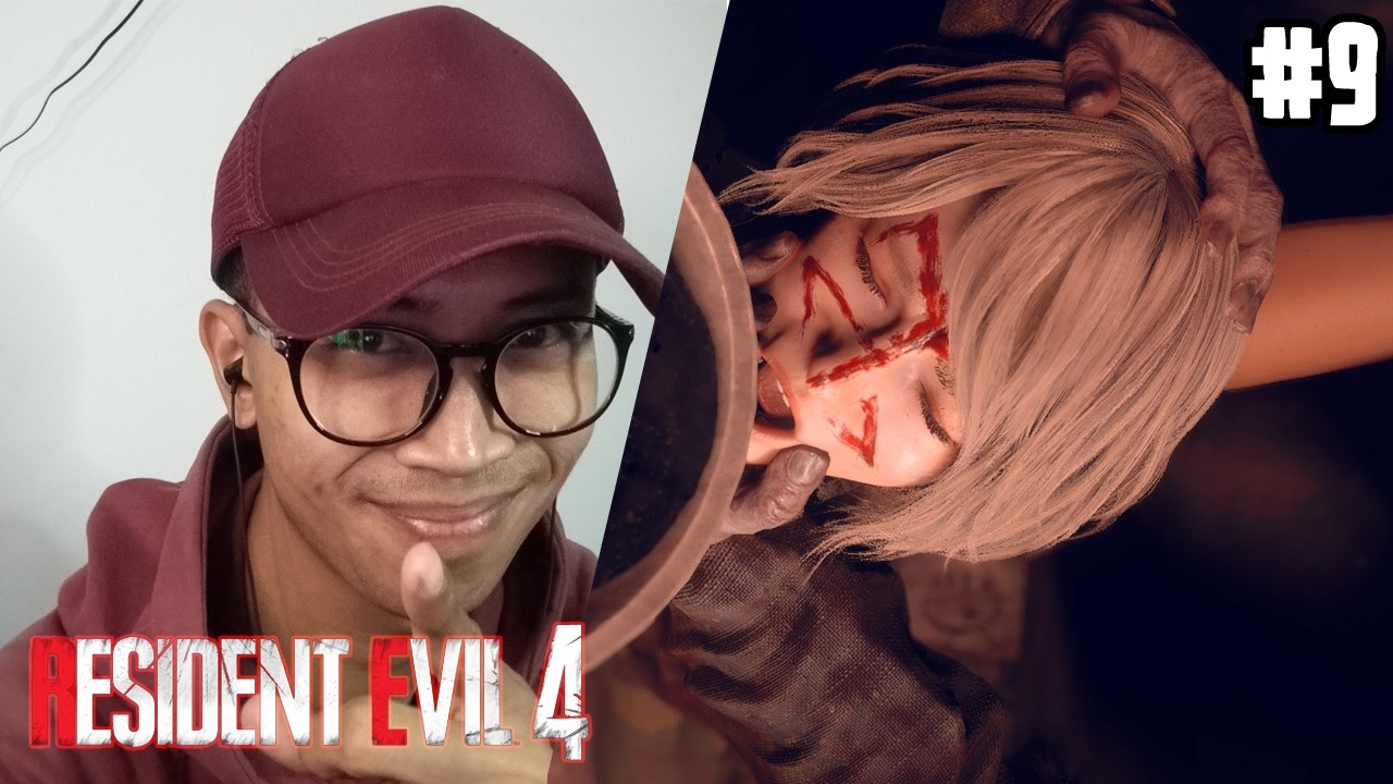 ASLEY MINUM CAIRAN HITAM!! - RESIDENT EVIL 4 HARDCORE (Part9)