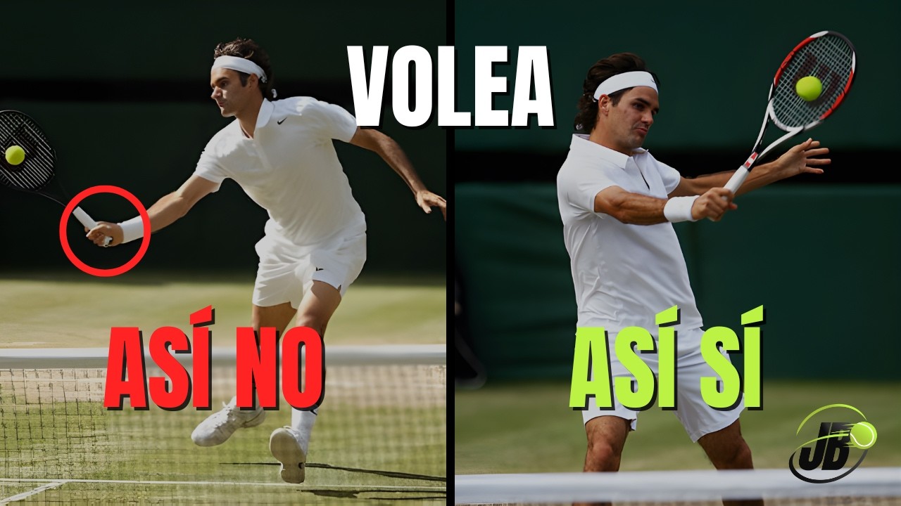 Cómo volear bien en tenis: técnica correcta y errores comunes
