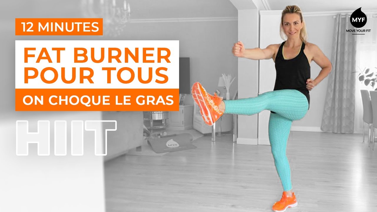 Hiit Fat Burner 🔥 - Cardio 12 mn - Jessica Mellet - Move Your Fit