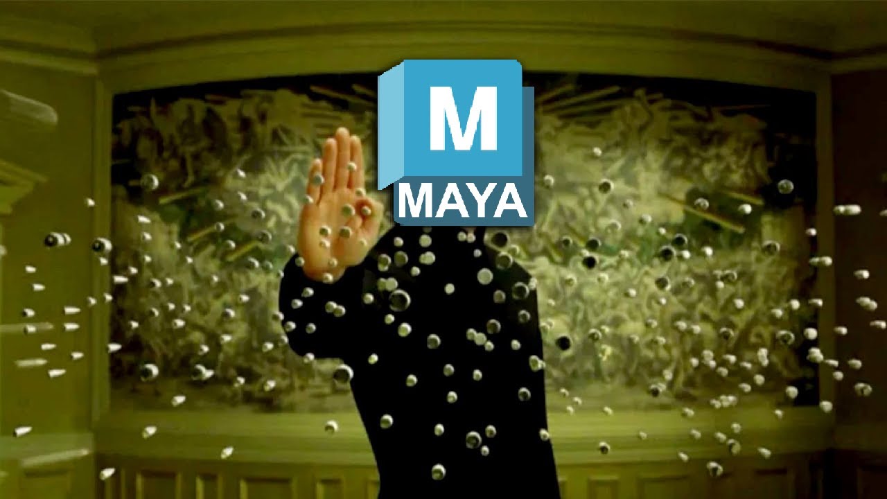 Быстрое добавление замедленной съемки в Maya