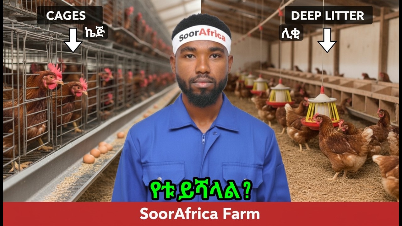 2ቱ የዶሮ እርባታ ዘዴዎች ኬጅ እና ልቅ Cage Vs battery Cage