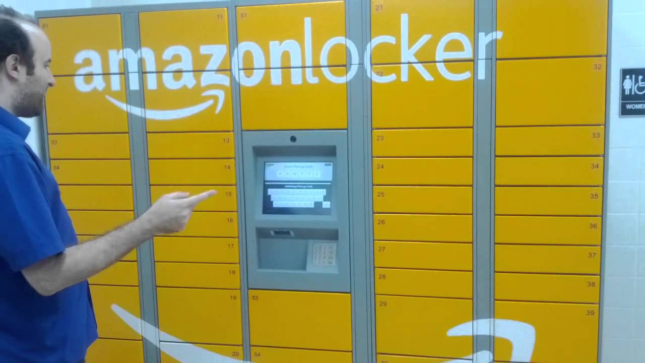 Amazon Locker Delivery at the 7-Eleven in San Francisco