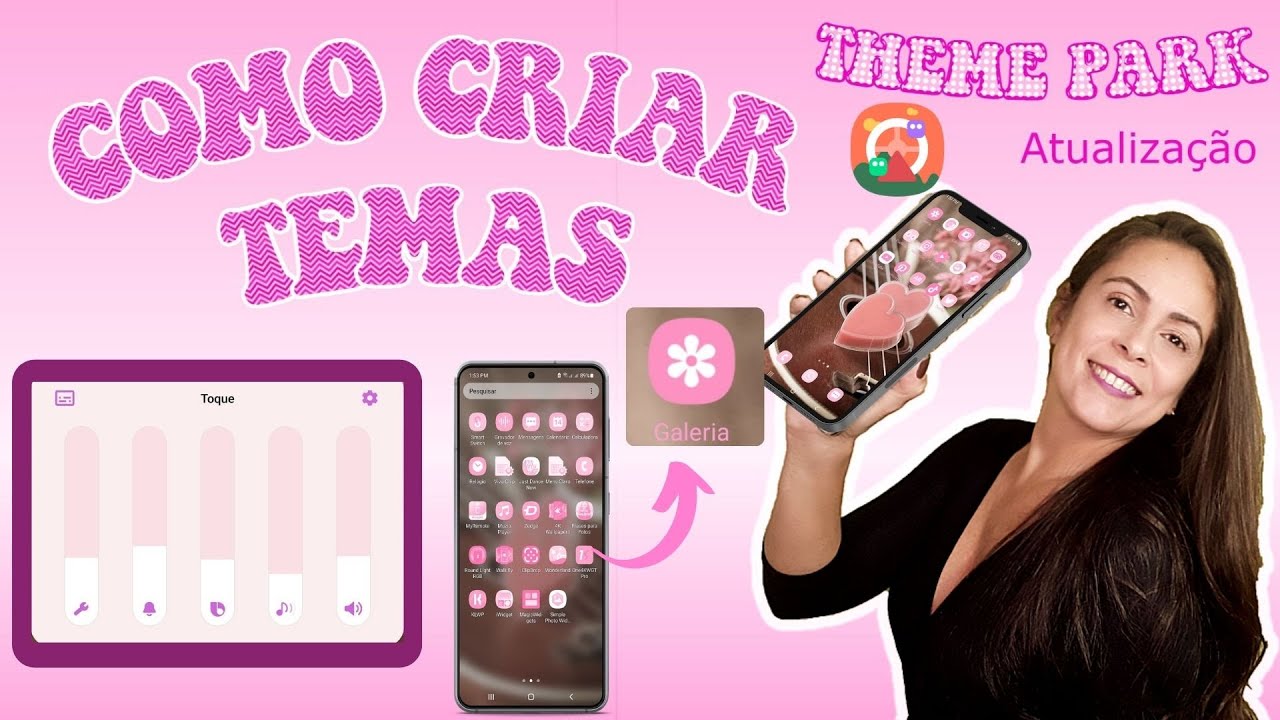 THEME PARK ATUALIZAÇÃO - COMO CRIAR TEMAS PARA SAMSUNG| SANSUNG THEMES| ANDROID 11| GOOD LOCK 2021