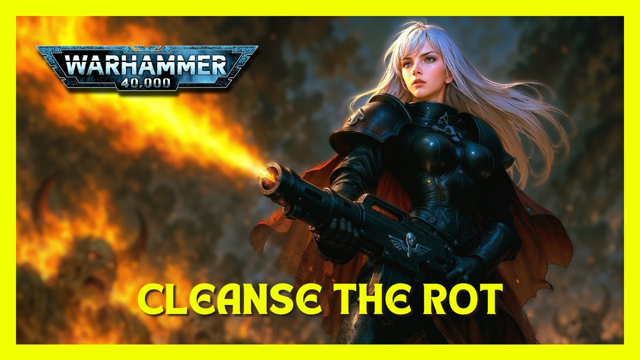 Cleanse the Rot - an Adepta Sororitas song inspired by Warhammer 40k | Fan Made Music
