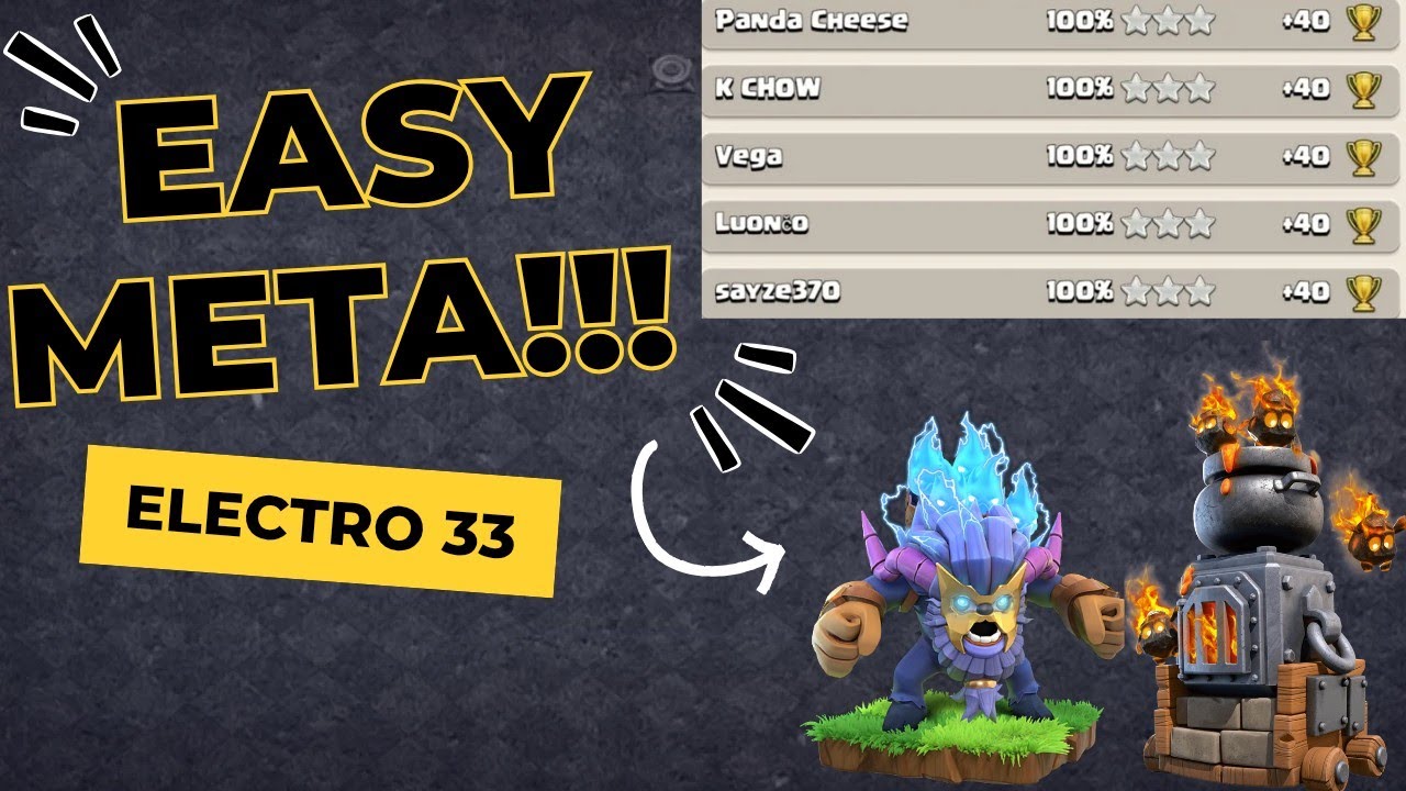 Easy meta road to legend league with super yeti!!! 