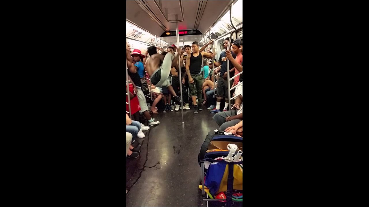 We live this Dance in NYC Train
