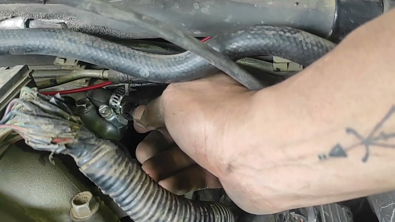Luv V6 consumo de combustible regulador de presión averiado