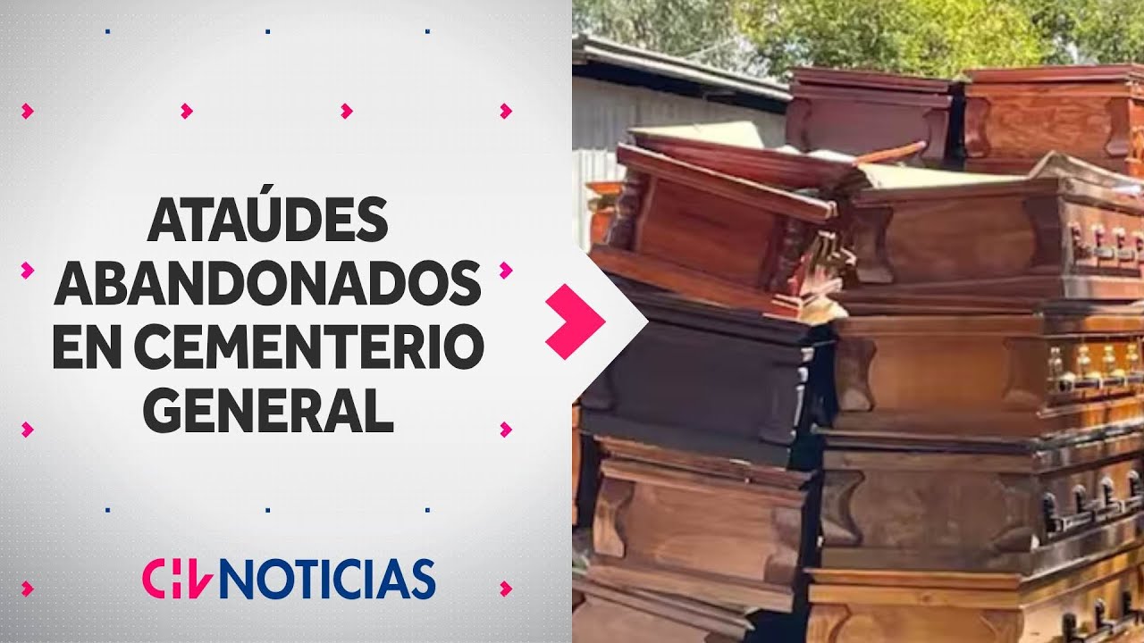 Denuncian que MÁS DE 400 ATAÚDES están abandonados en el Cementerio General - CHV Noticias