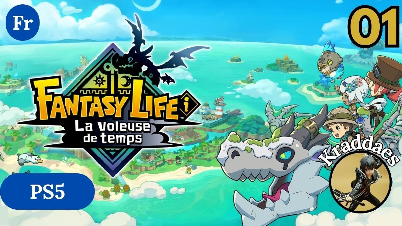 Fantasy Life i la Voleuse de Temps, Episode 01 : L'ile Mystéria