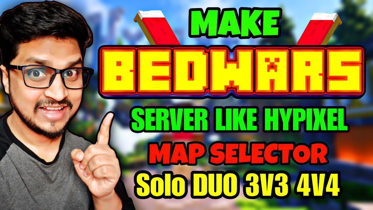 Как сделать сервер Bedwars похожим на Hypixel в Aternos | Руководство по созданию сервера Bedwars...