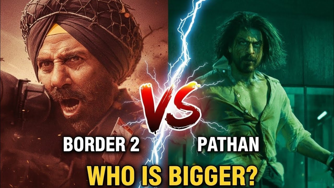Border 2 vs Pathaan 🔥 26 January Box Office Clash | Pathaan Still King?