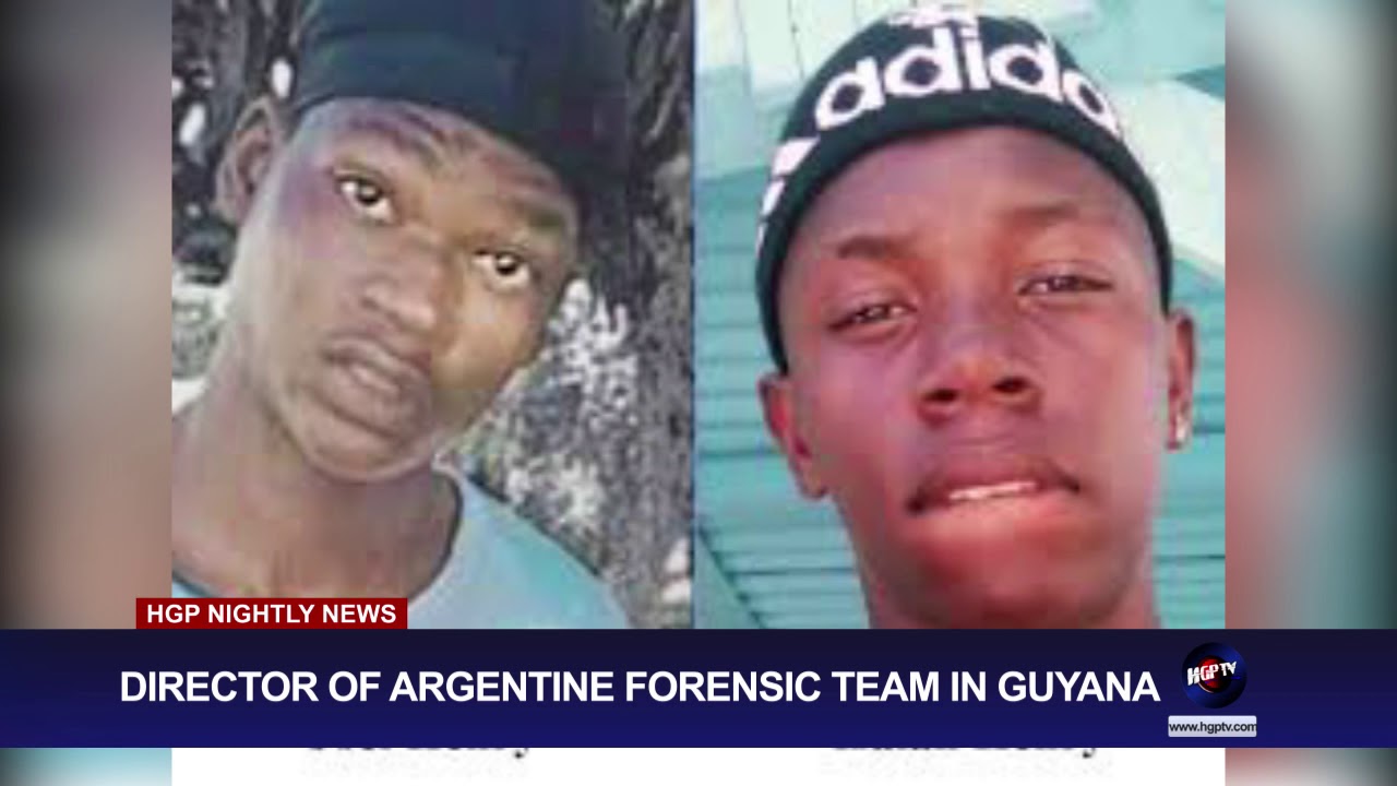 DIRECTOR OF ARGENTINE FORENSIC TEAM IN GUYANA