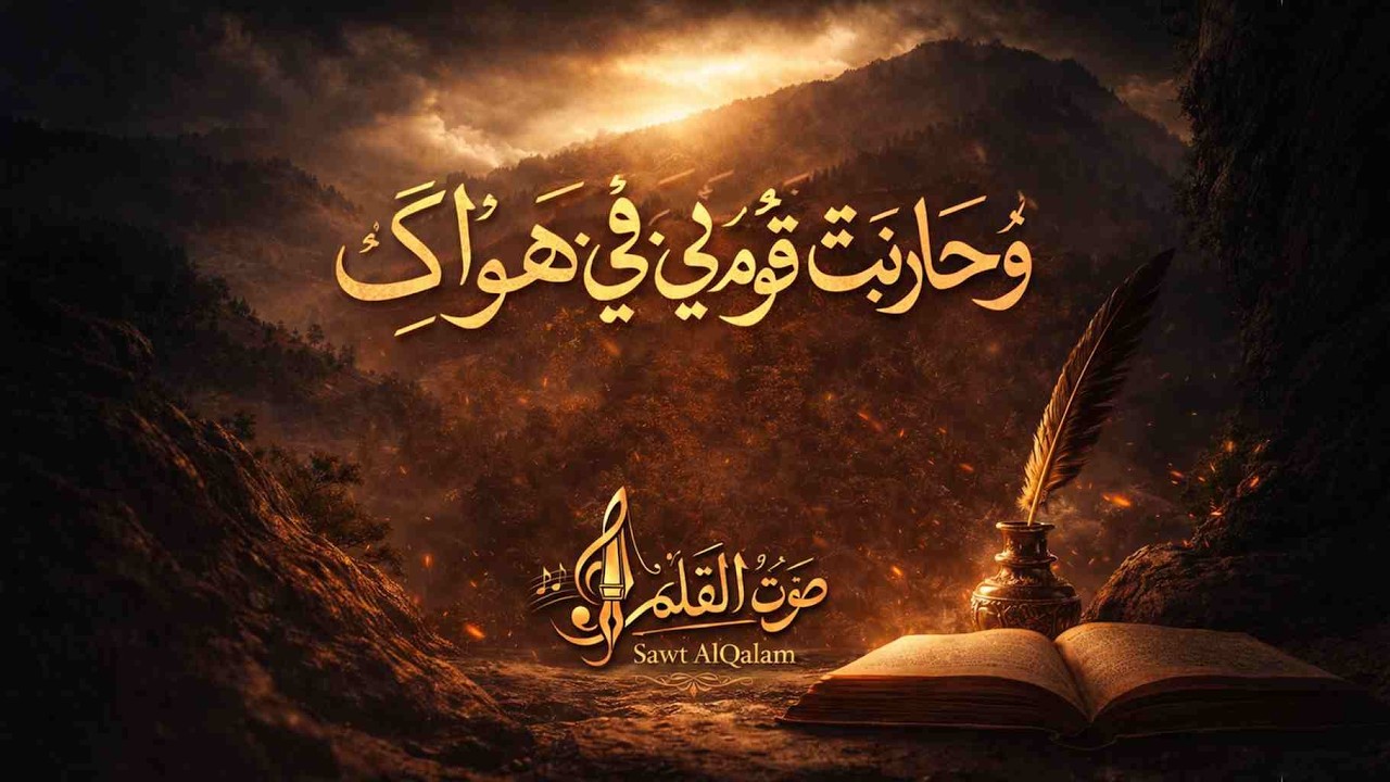 وَحَارَبْتُ قَوْمِي فِي هَوَاكِ 💔 | أغنية شعرية ملحمية | صوت القلم