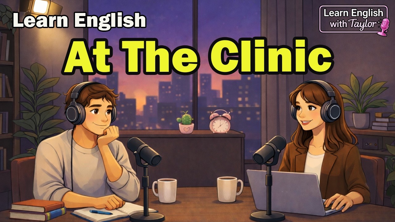 English Podcast for Beginners : English at the Doctor’s Office | Easy A1-A2