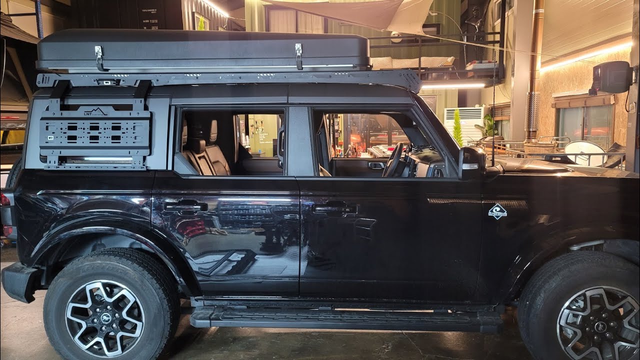 145.BRONCO ROOFRACK & ROOF TOP TENT #LNTOVERLAND #KOREA
