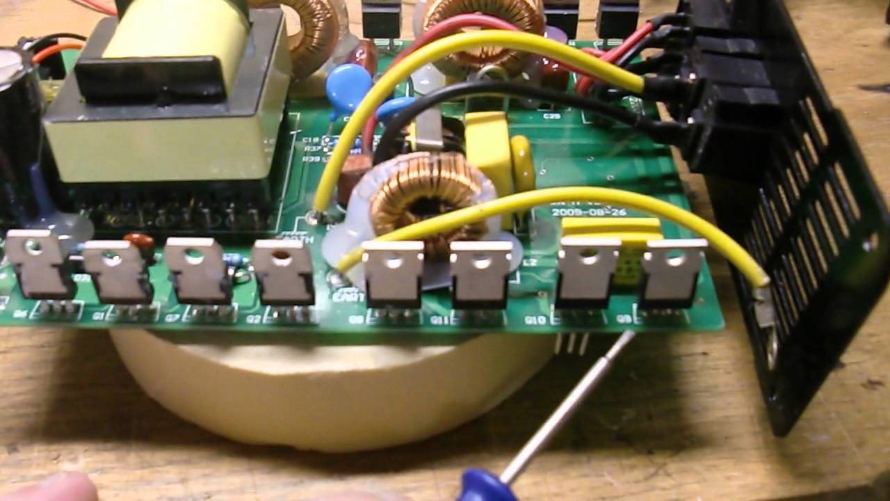 Power Jack 300 and SUN 250 Grid Tie Inverter REPAIR