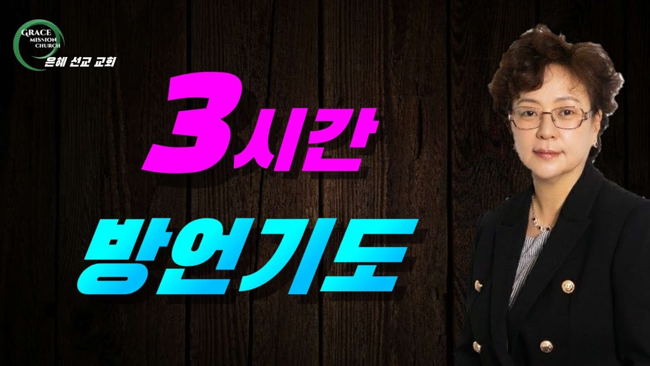 3시간 방언기도 (은혜선교교회  : 하현일목사)
