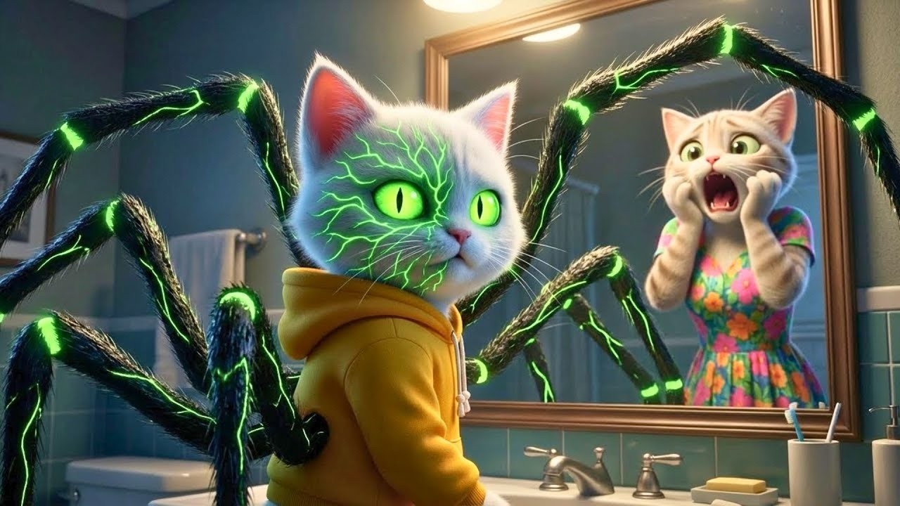 Kitten Bitten by Neon Spider — Mama Faces a Monster Nightmare