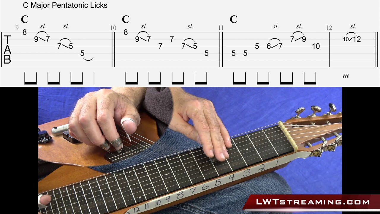 C6 Licks & Pockets — для C6 Lap Steel