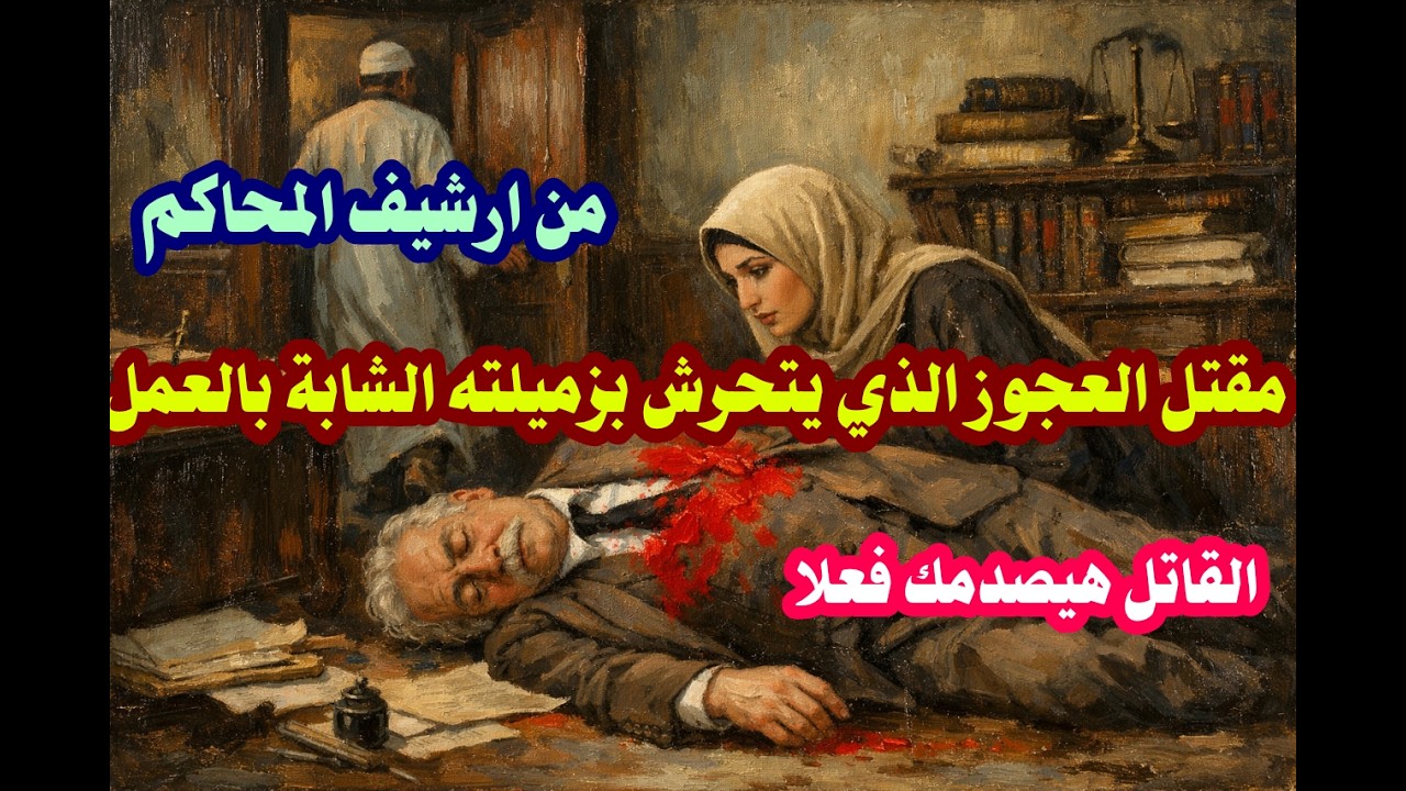 من ارشيف المحاكم حل لغز مقتل العجوز الذي كان يتحرش بزميلته الشابة في العمل والقاتل هيصدمك فعلا