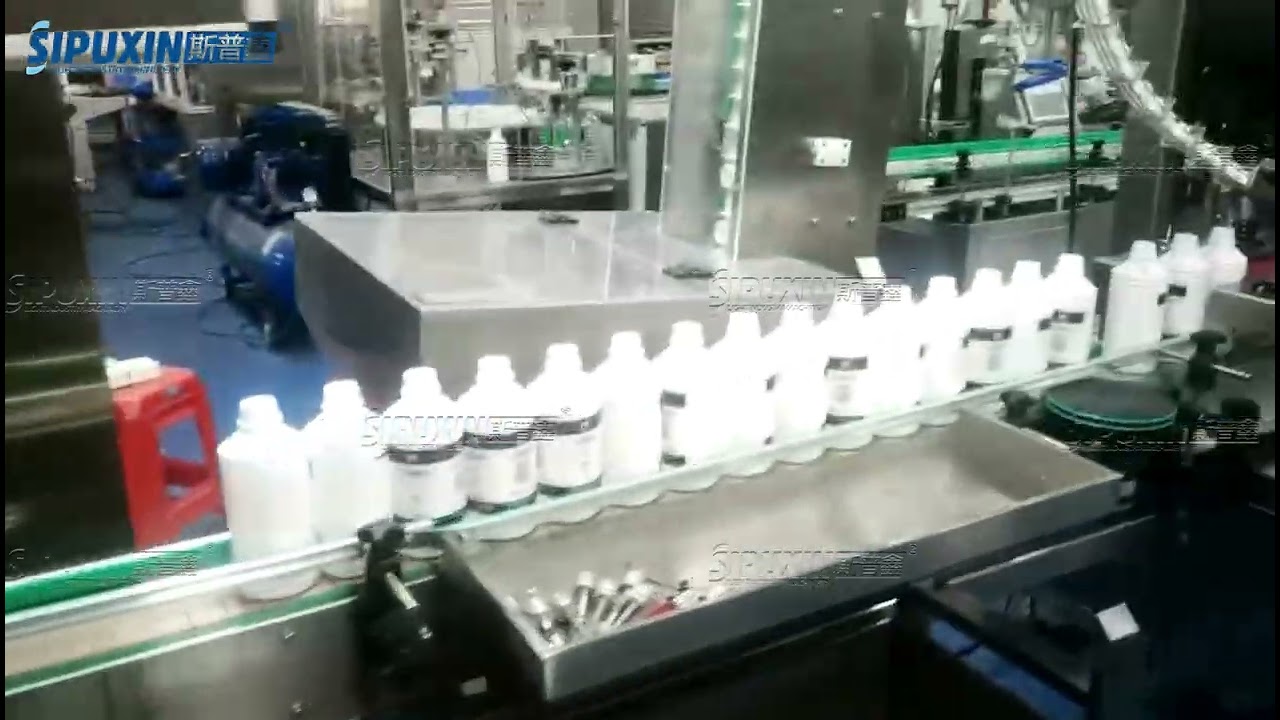 12-head gravity filling cap automatic pump dispenser and capping machine #ecomec #sipuxin